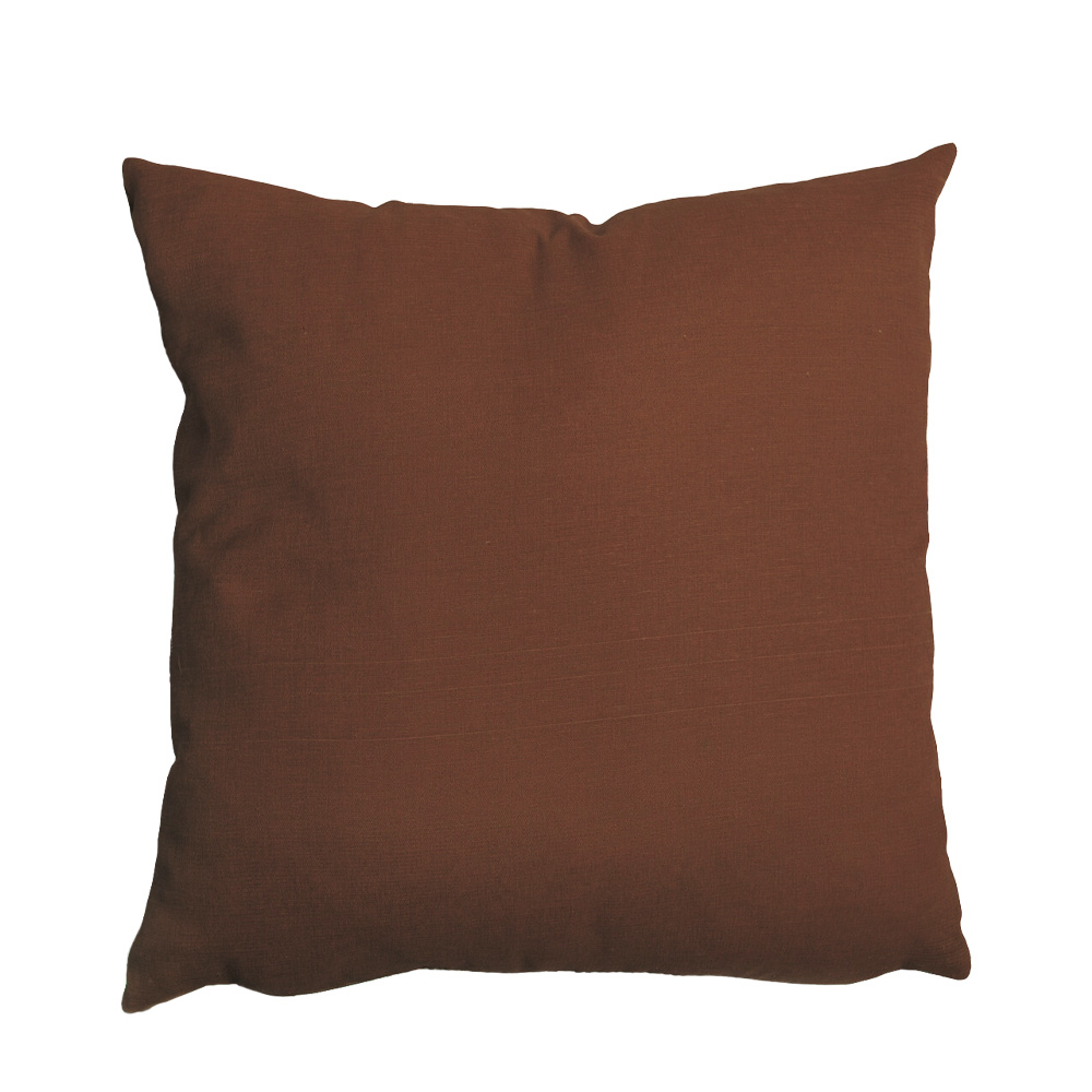 Cuscino quadrato tulipano 43x43 cm ferliving - marrone.