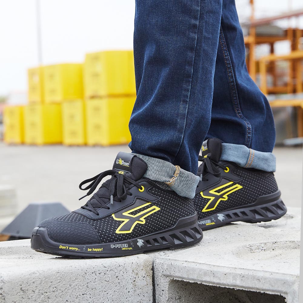 Scarpa Antinfortunistica Bassa Red Leve Matt Tg.41 U-POWER - S3 SRC CI ESD