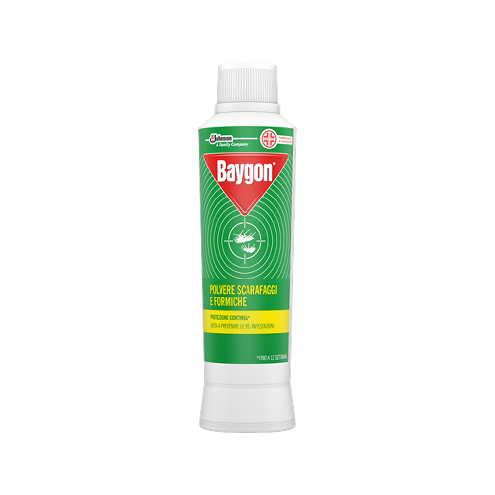 Polvere elimina scarafaggi e formiche baygon 250 ml.