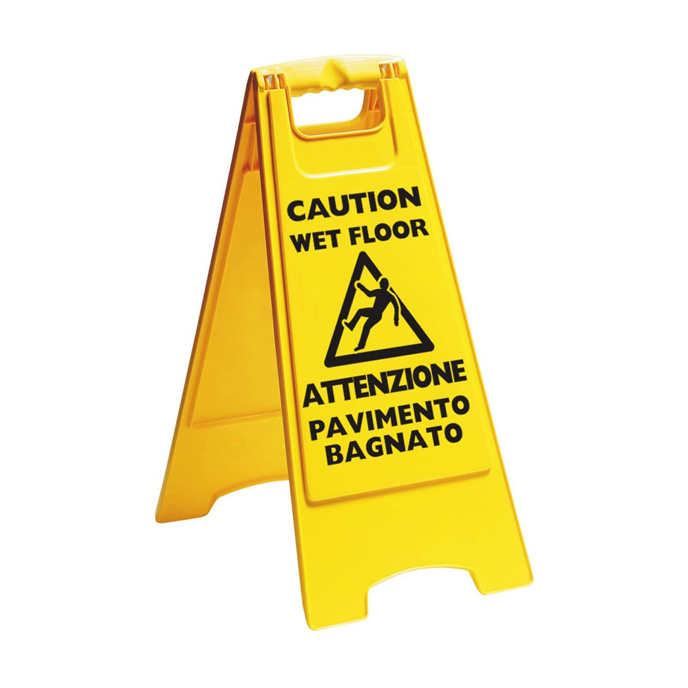 Cartello Polionda 31x67 cm - PAVIMENTO BAGNATO