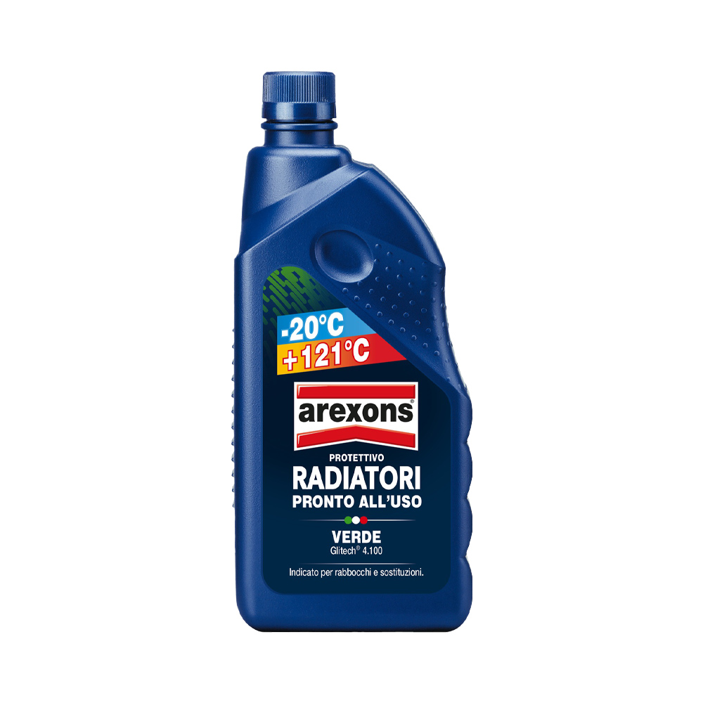 Liquido protettivo per radiatori 1 lt verde arexons - rabbocchi e sostituzioni.