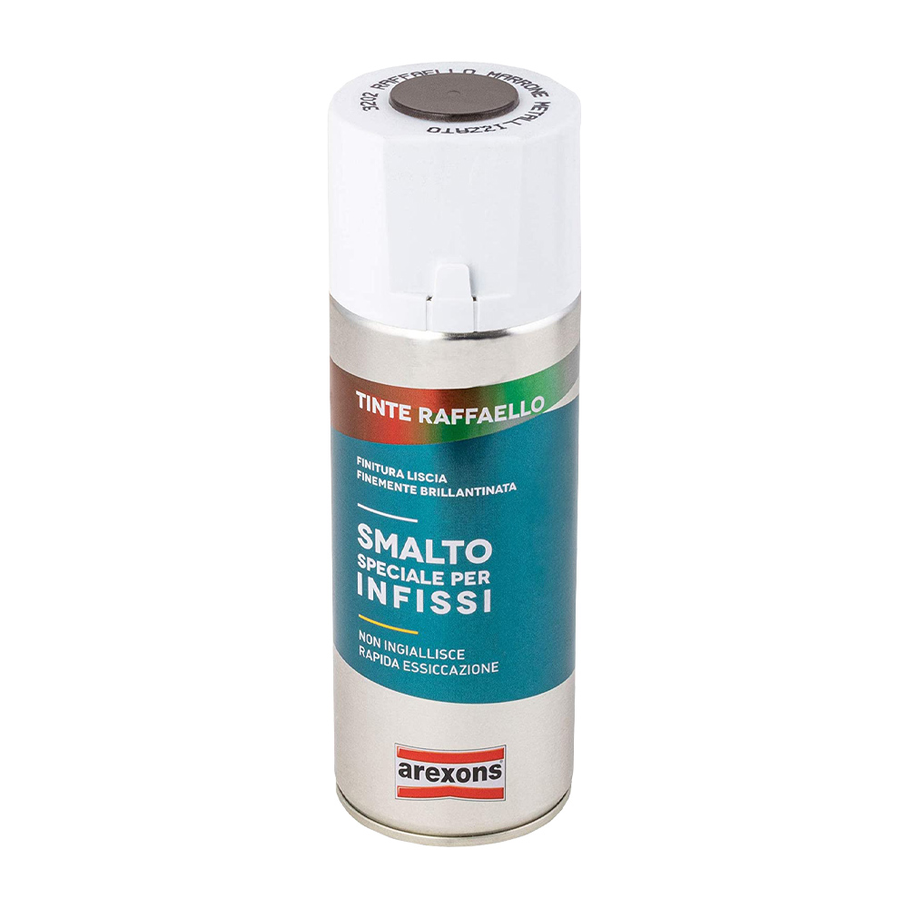 Smalto speciale per infissi 400 ml arexons - verde metallizzato.