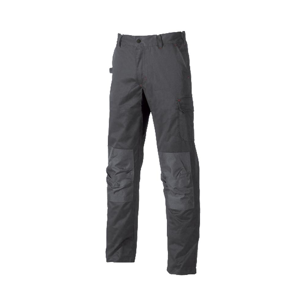 Pantalone da lavoro smart alfa grey meteorite u-power - taglia 46.