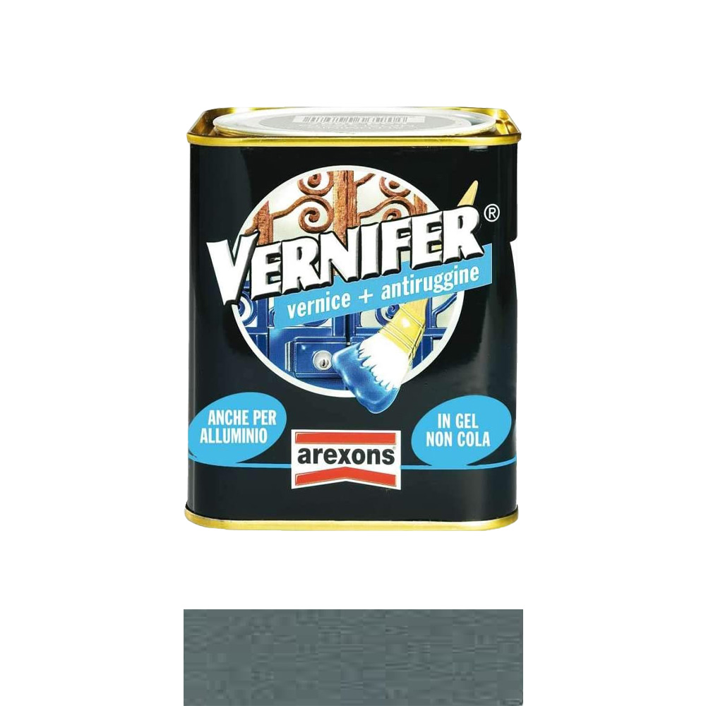 Smalto Antiruggine Vernifer Gel 750 ml AREXONS - Verde Rinascimento Antichizzato