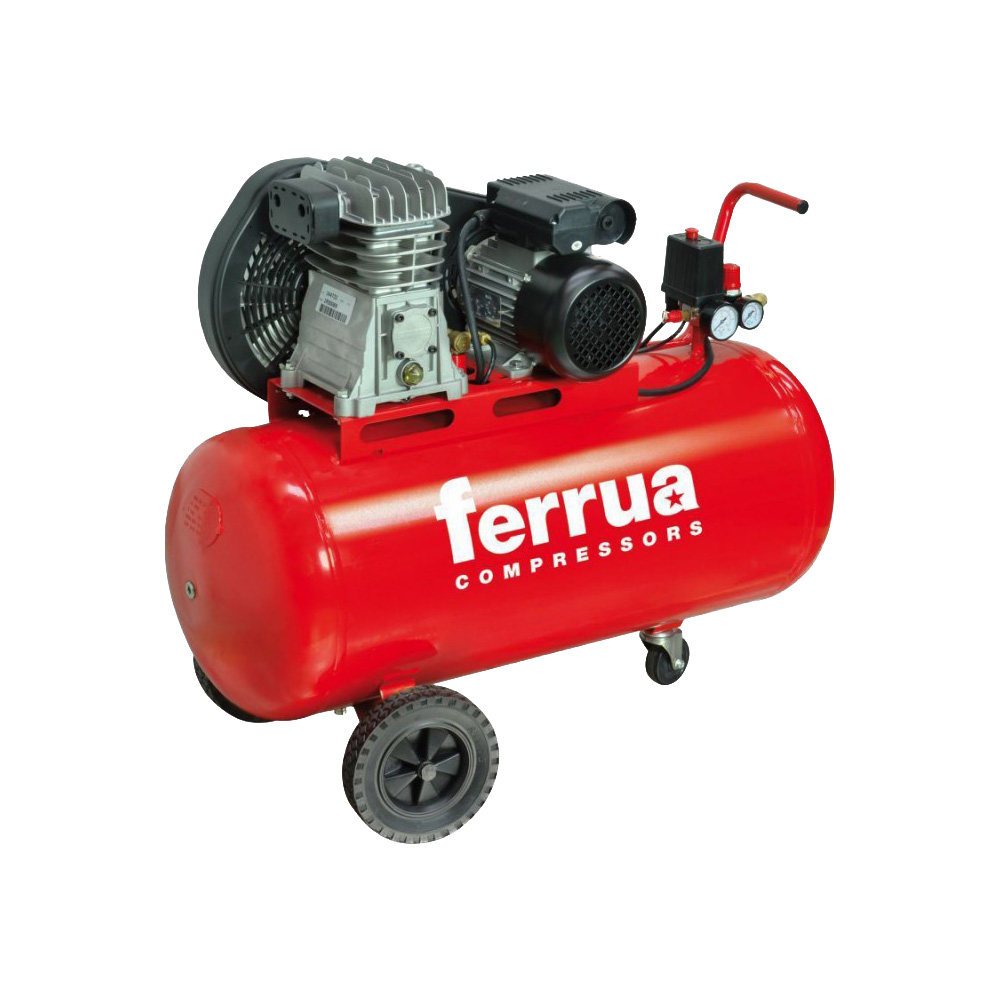 Compressore a Cinghia Monostadio FERRUA - FB28I/100 CM2 - Serbatoio 100 Lt