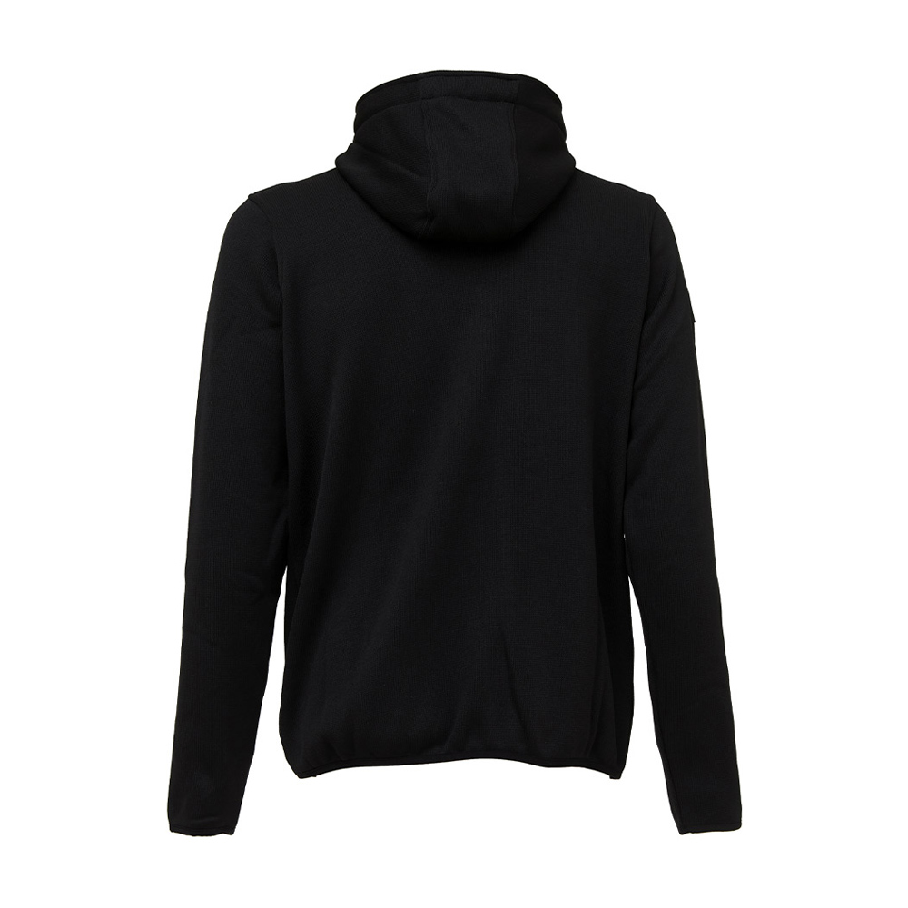 Felpa Full Zip con Cappuccio Enjoy Rainbow Black Carbon U-POWER - Taglia S