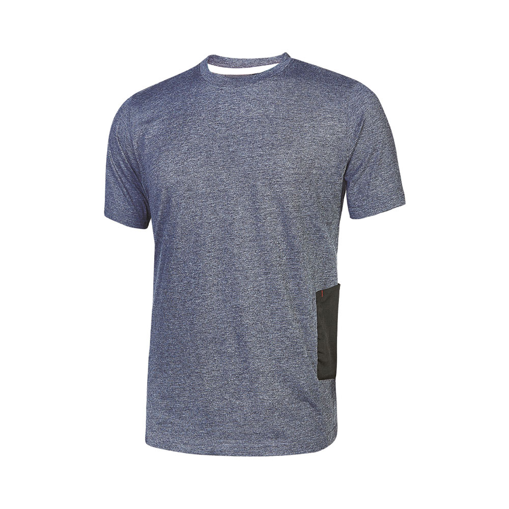 T-shirt maniche corte enjoy road deep blue u-power - taglia xxl.