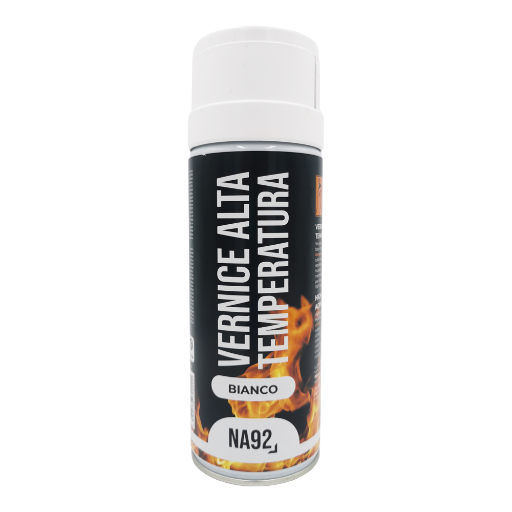 Spray Vernice Acrilica Alta Temperatura 400 ml NA92 PRO - Bianco