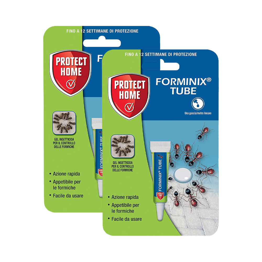 X2 esca attrattiva per formiche forminix 4 gr protect home - 2 pezzi.