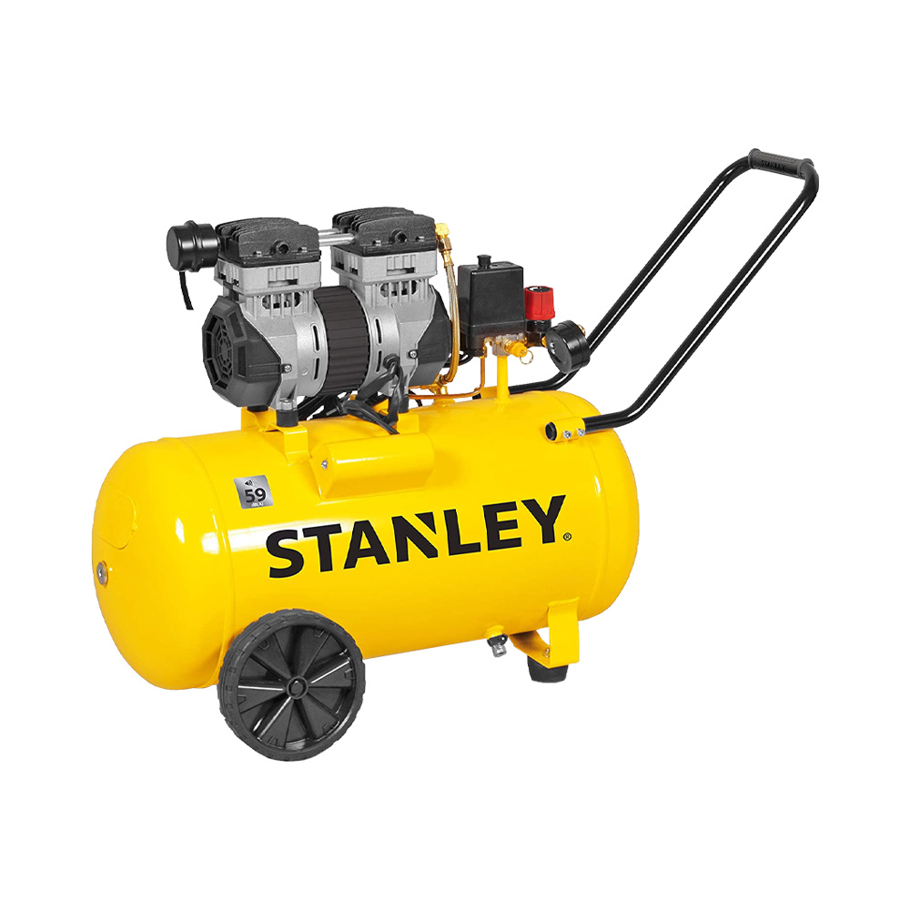 Compressore Silenziato 1.3 Hp STANLEY - Serbatoio da 24 Lt