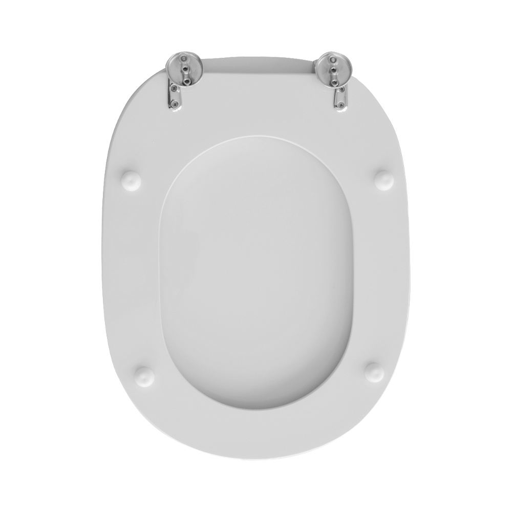Sedile WC per Ideal Standard Serie Linda Forma 6 - 41,5/47 x 34,5 cm