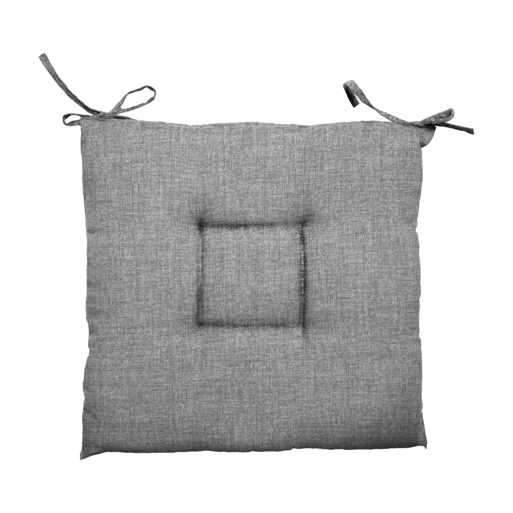 Cuscino per sedia creta grigio ferliving 40x40x5 cm.