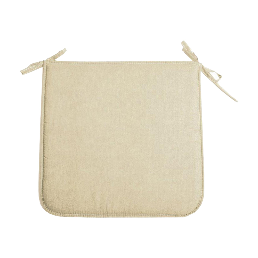 Cuscino per sedia panarea beige ferliving 39x39x2 cm.