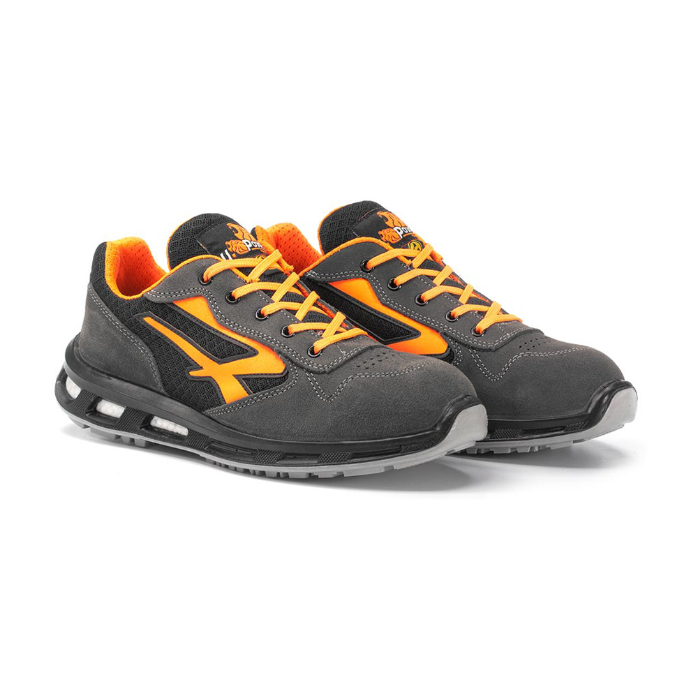 Scarpa Antinfortunistica Bassa Red Lion Orange Tg.47 U-POWER - S1P SRC ESD