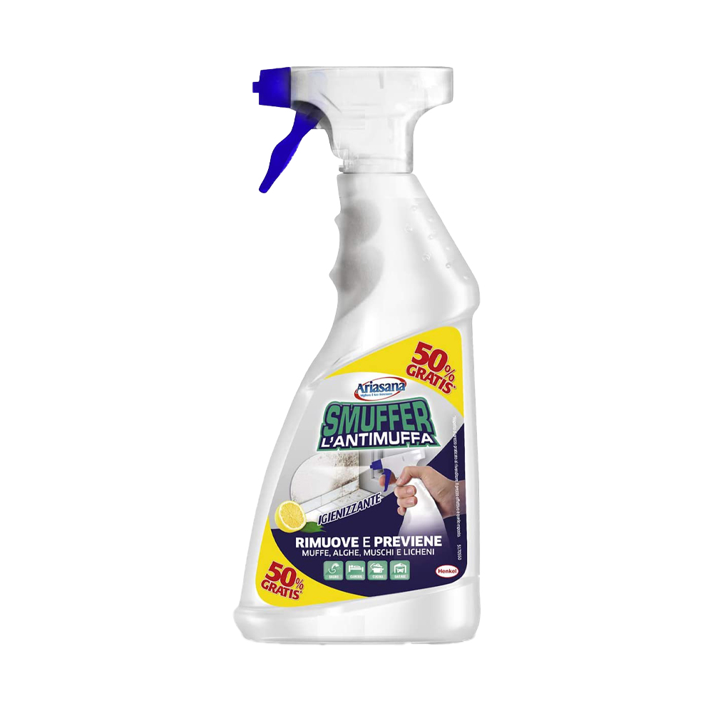 Liquido Antimuffa Smuffer Consumer 500 ml ARIASANA - Fragranza al Limone