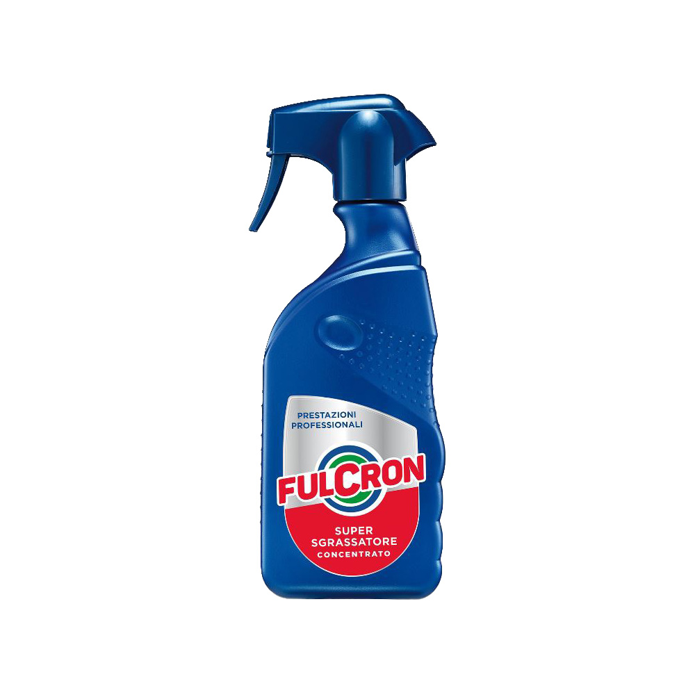 Super sgrassatore detergente professionale concentrato fulcron 500 ml.