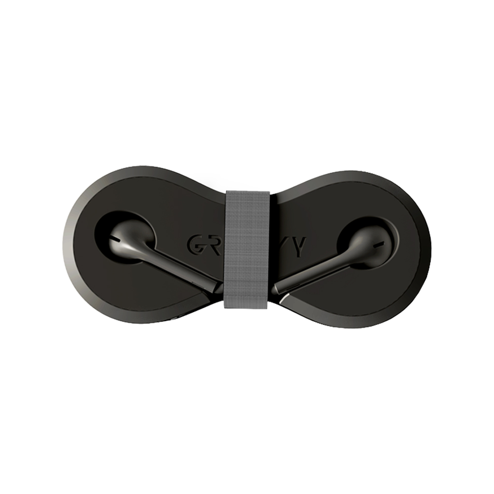 Auricolari con Avvolgitore per Smartphone GROOVY - con Uscita USB Type-C