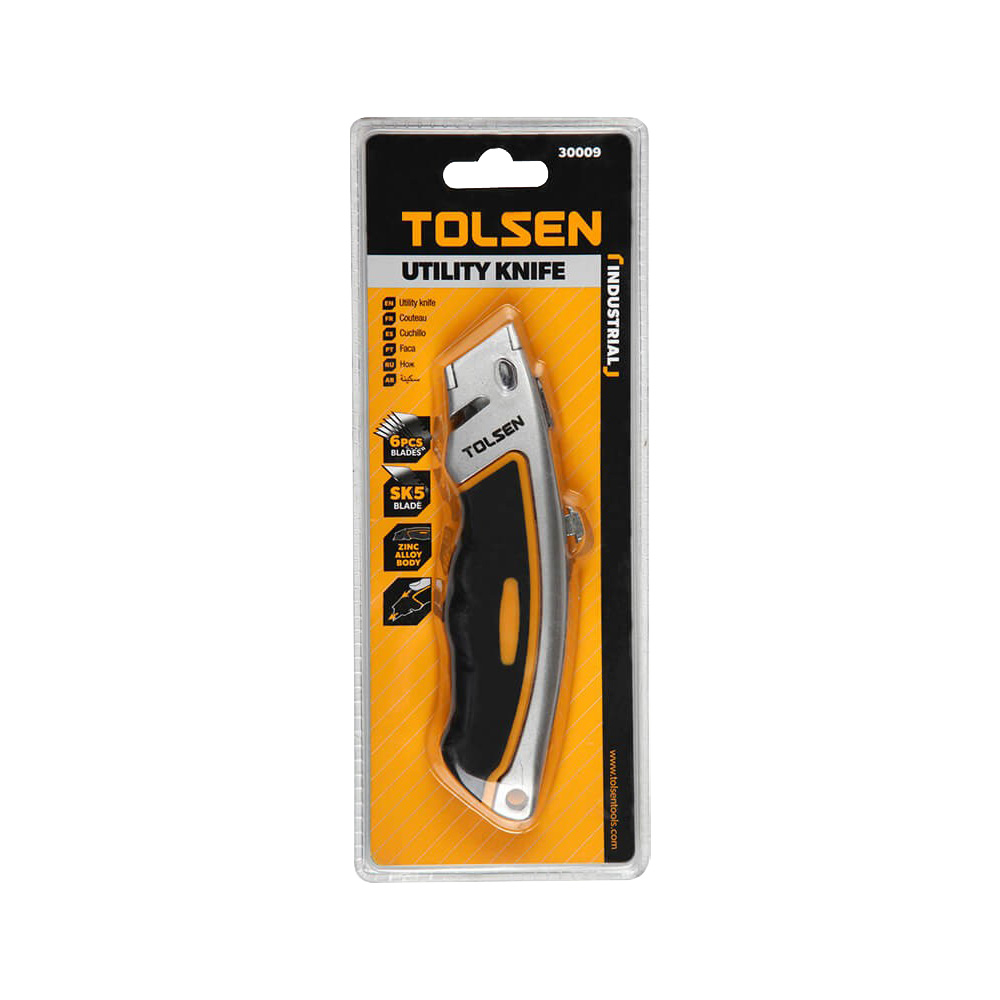 Cutter Professionale Industrial TOLSEN - 5 Lame di ricambio SK5