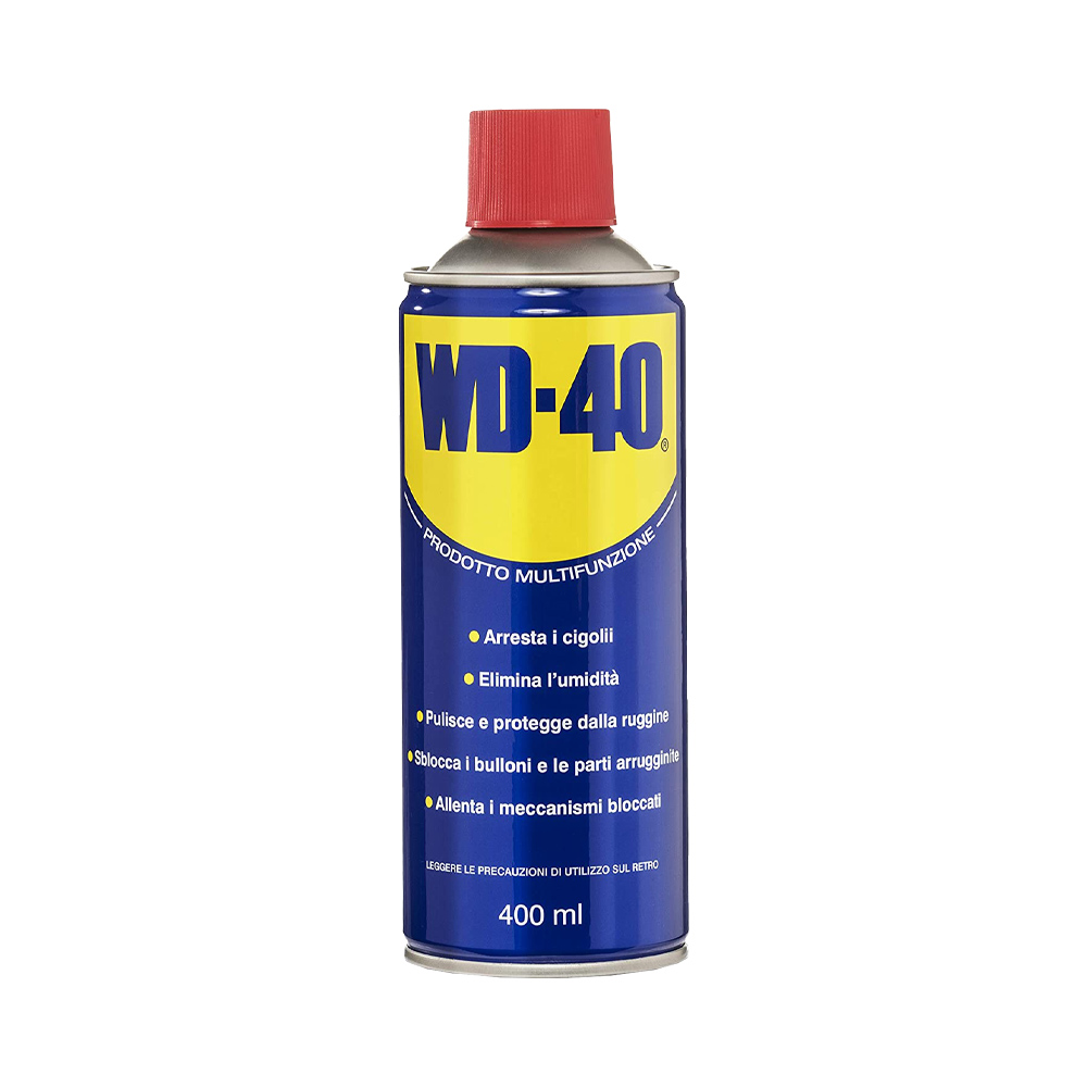 Lubrificante multifunzione wd-40 400 ml.