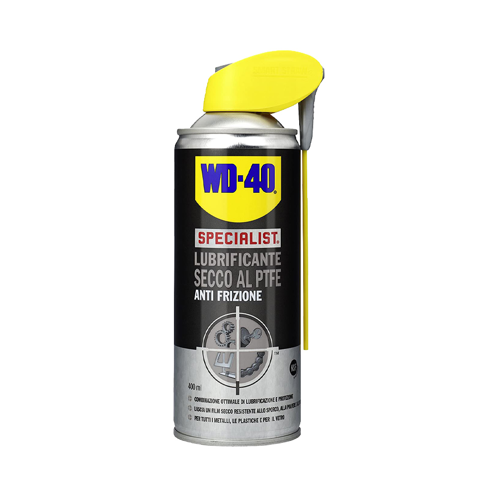 Lubrificante secco al ptfe anti-frizione wd-40 specialist 400 ml.