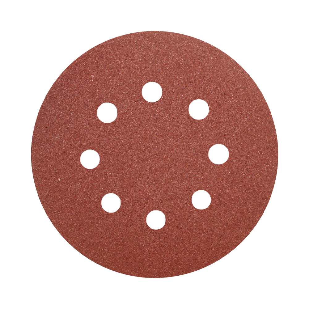 Dischi Carta Abrasiva per Levigatrice Rotorbitale 5 Pezzi INGCO - 150 mm