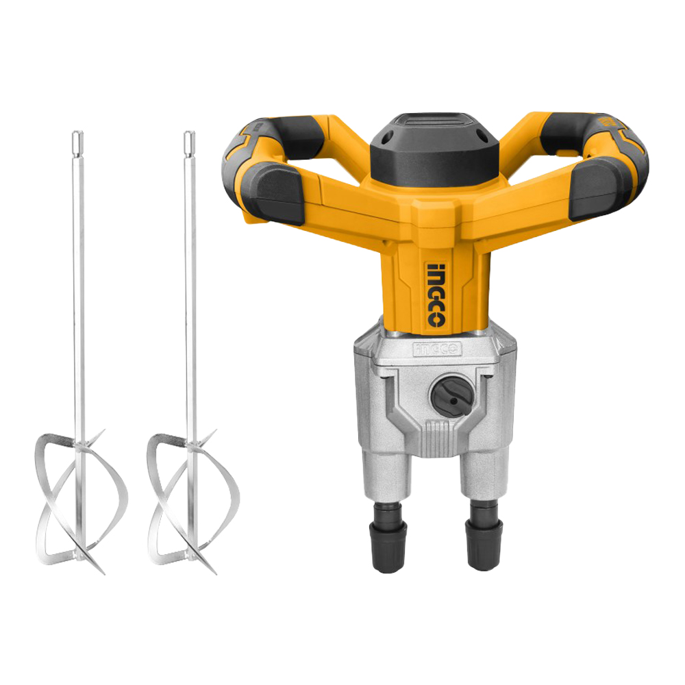 Miscelatore 1800W Industrial INGCO - con Doppia Frusta e Spazzole Carbone