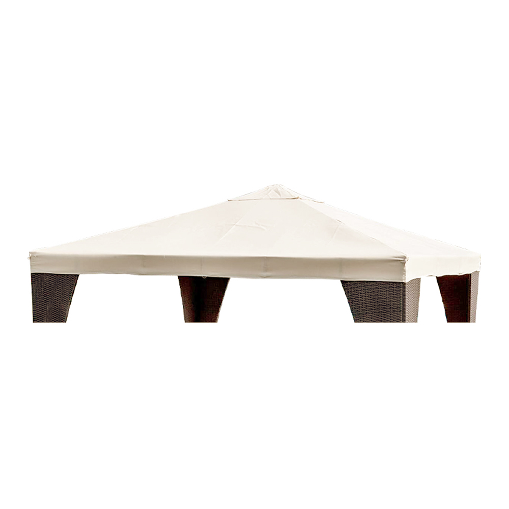 Top di Ricambio per Gazebo - Poliestere Beige - FERLIVING 3x3 MT