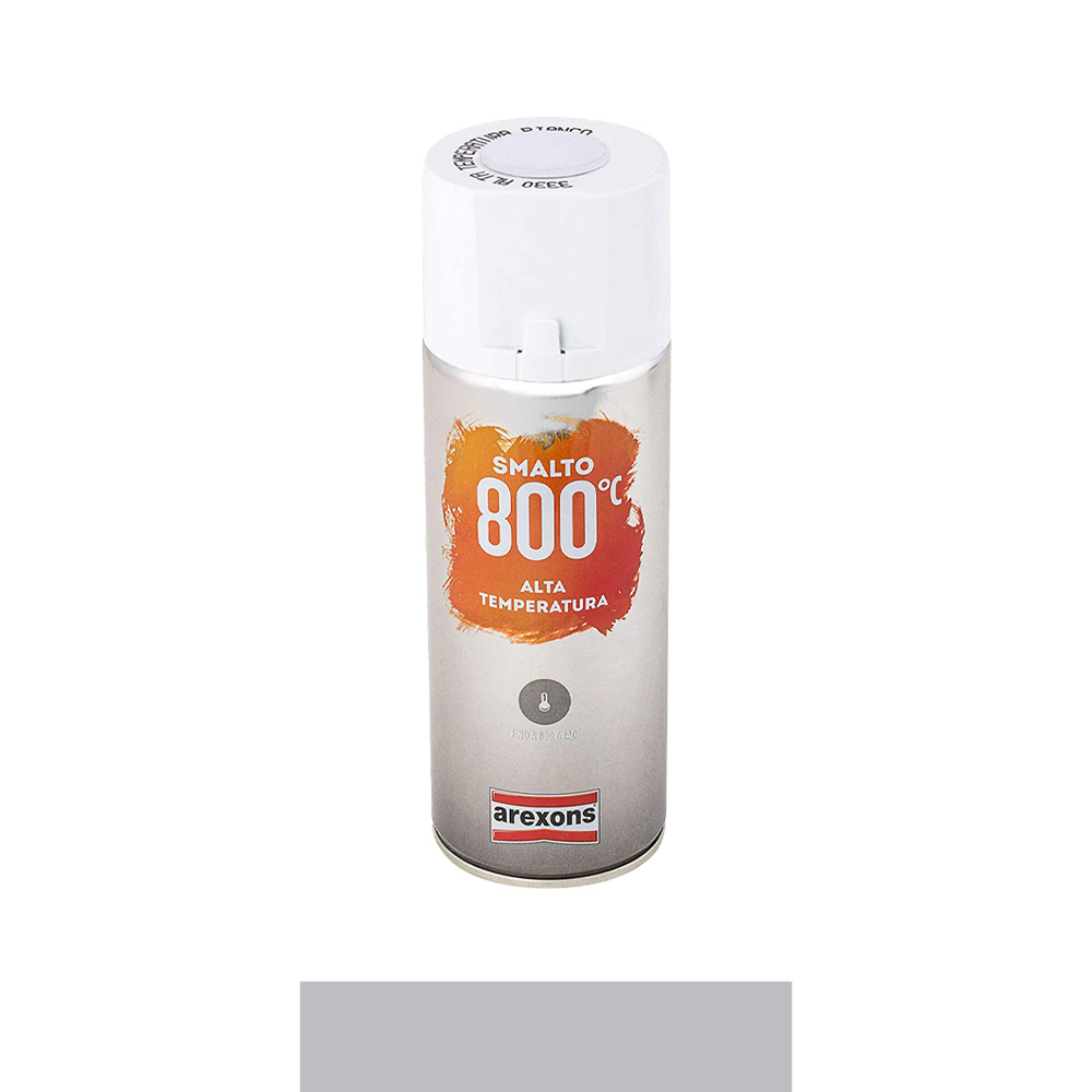 Smalto Acrilico Spray Alta Temperatura 400 ml AREXONS - Alluminio