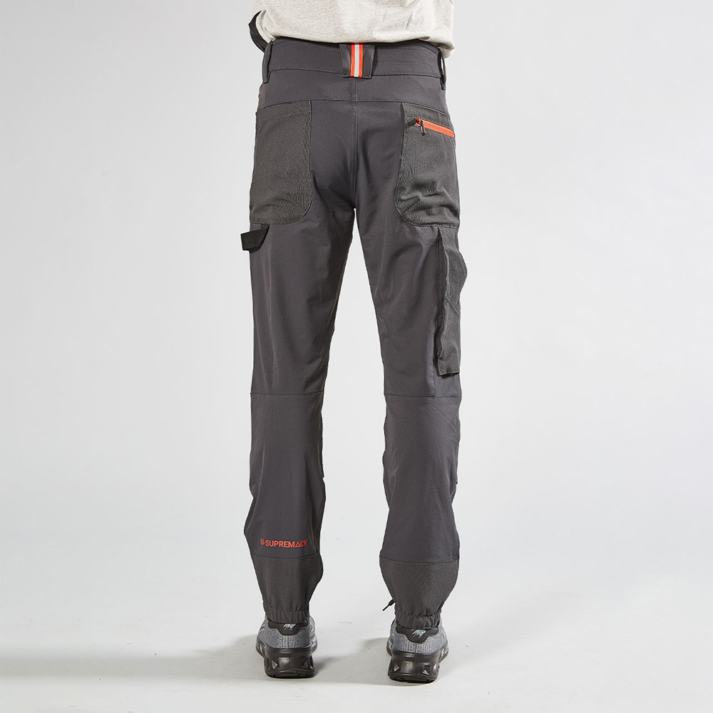 Pantaloni da Lavoro U-Supremacy Horizon Asphalt Grey Green U-POWER - Taglia M