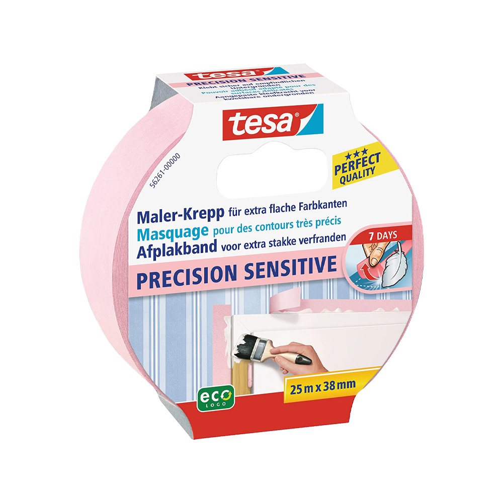 Nastro maschera professional rosa tesa 50 mt x 38 mm.