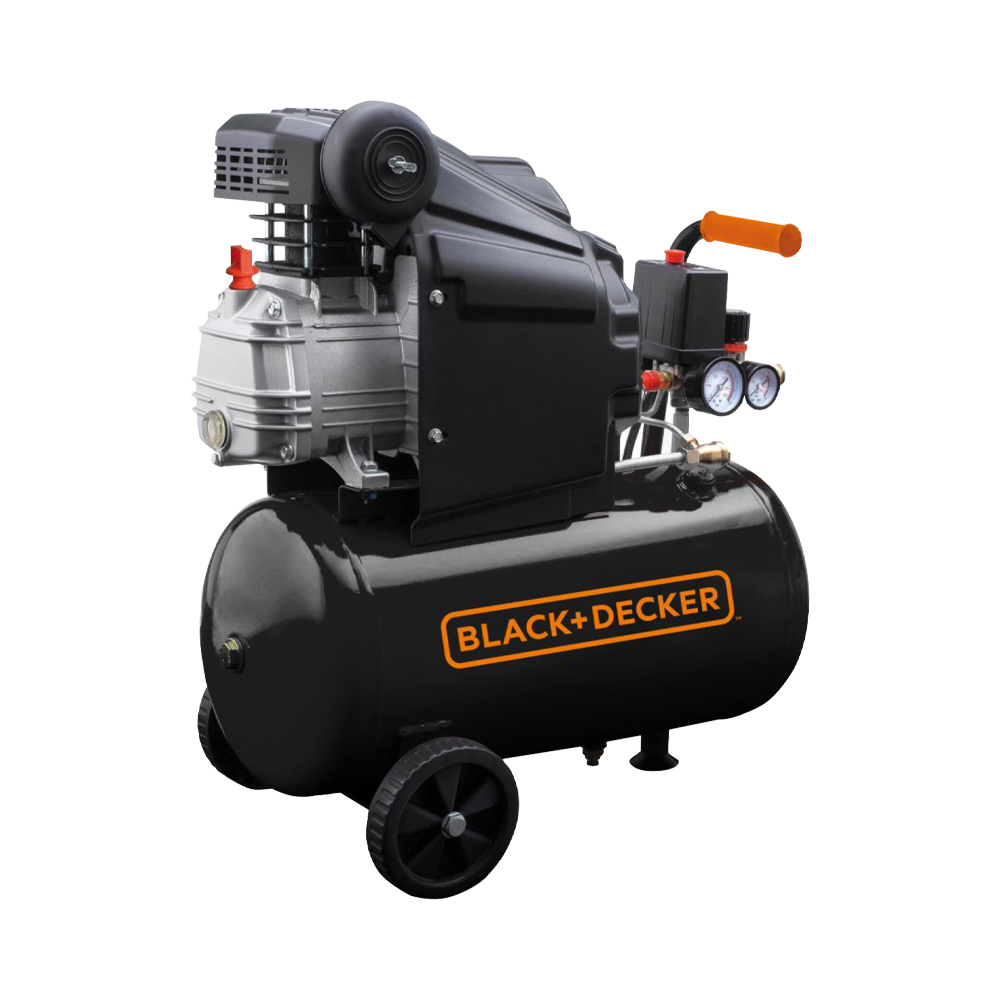 Compressore da 24 lt black decker - 2.0 hp / 1.5 kw di potenza.