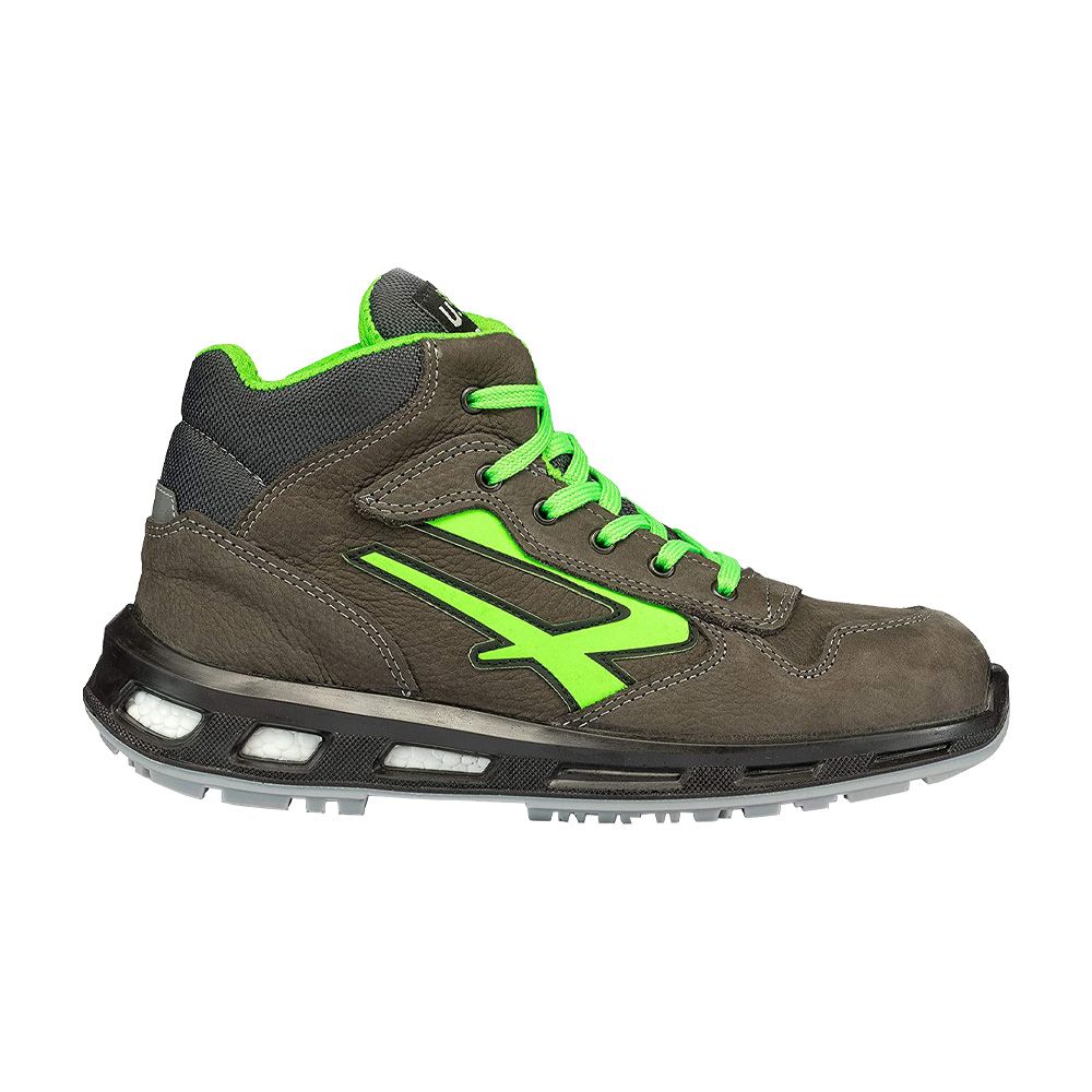 Scarpa antinfortunistica alta red lion hummer tg.42 u-power - s3 src ci esd.
