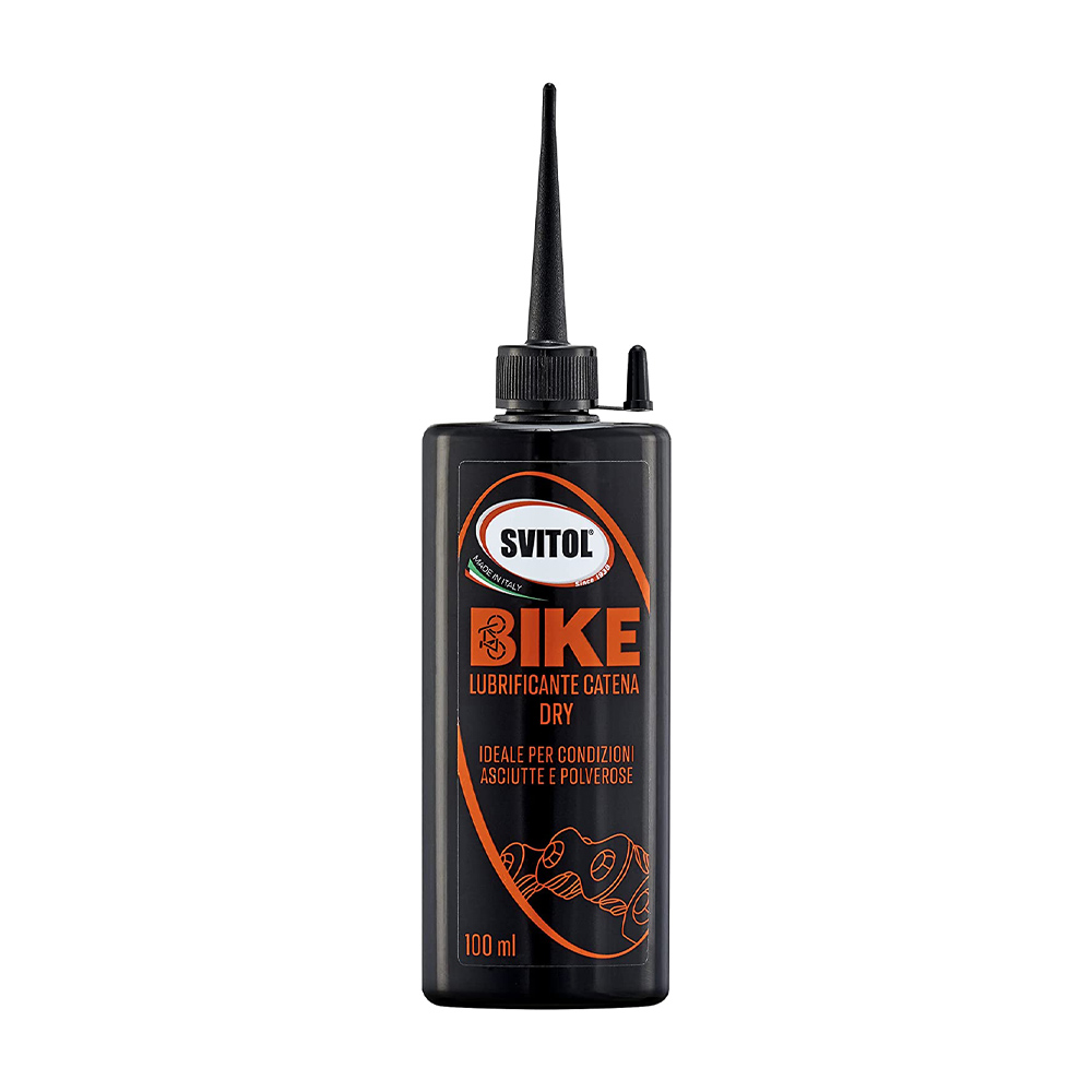 Lubrificante Catena Dry 100 ml SVITOL BIKE - Condizioni Asciutte e Polverose