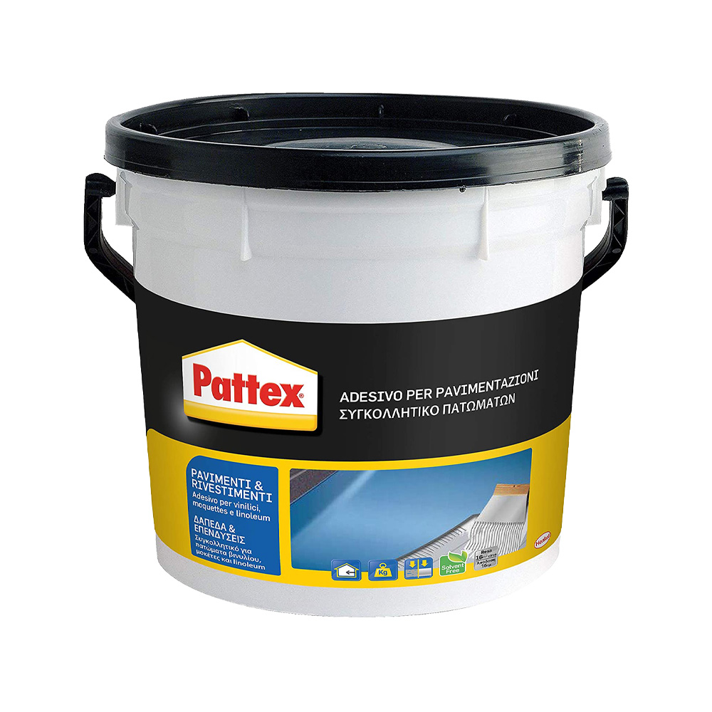 Adesivo pavimenti e rivestimenti pattex 5 kg.