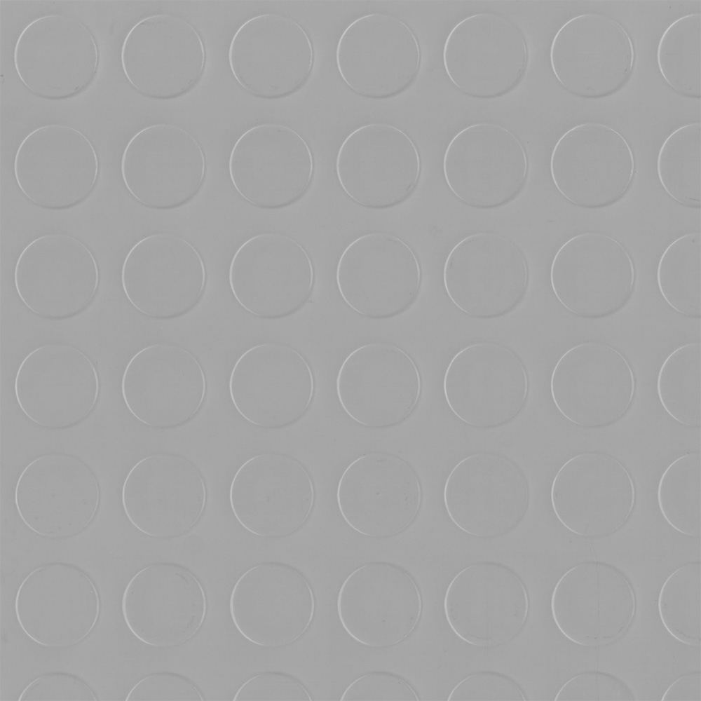 Tappeto in Gomma Bollato 1,3 mm x 100h cm Grigio - Vendita al Metro Lineare