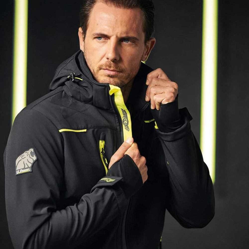 Giacca Future Space Black Carbon U-POWER - Taglia XXL