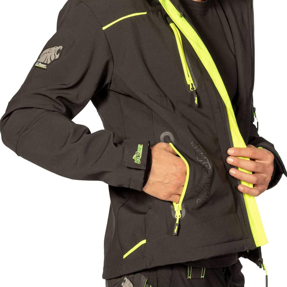 Giacca Future Space Black Carbon U-POWER - Taglia XXL